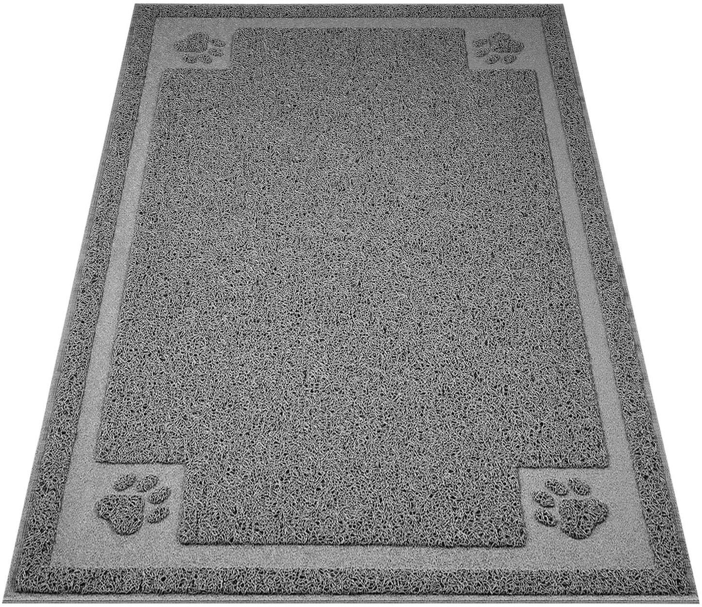 Large Cat Litter Mat – Soft & Waterproof Kitty Mat for Litter Box | Non-Slip, Easy to Clean & Gentle on Paws (35.5” x 23.5”)