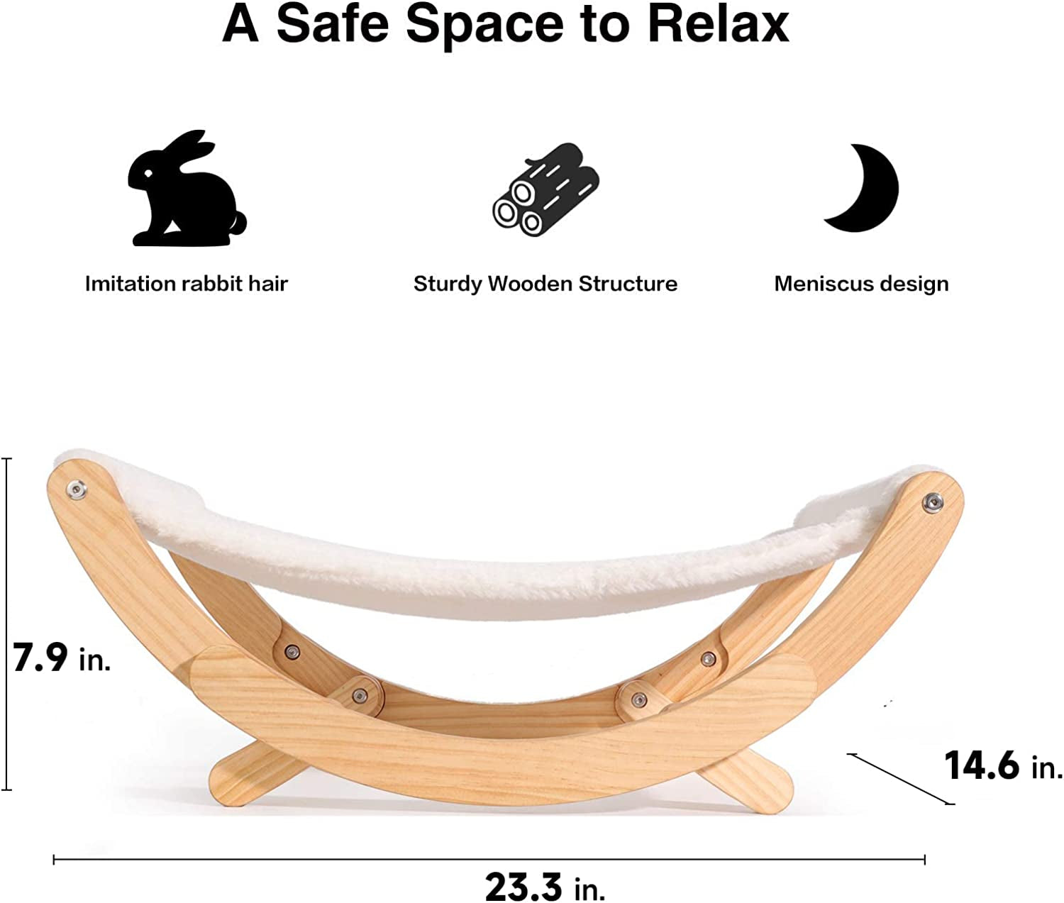 FUKUMARU Cat House with Scratcher – Foldable Kraft Bed for Indoor Cats | Scratch-Resistant, Water-Washable & Cute Hideaway
