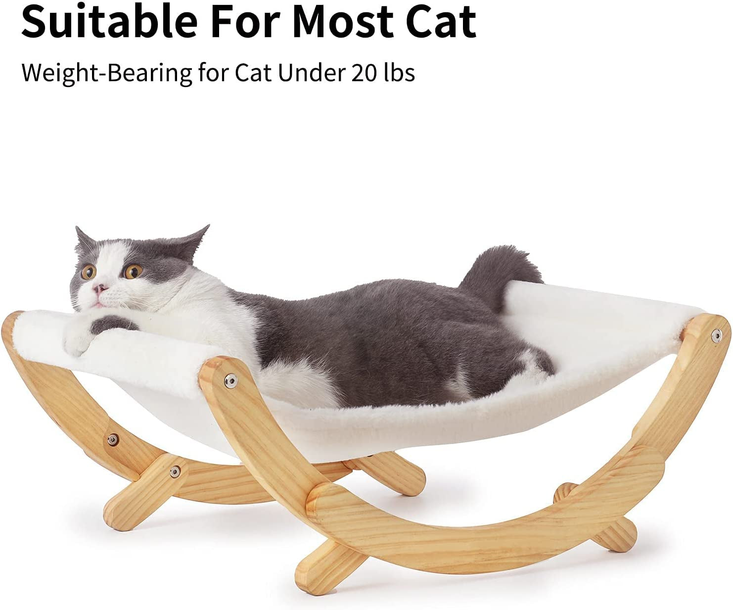 FUKUMARU Cat House with Scratcher – Foldable Kraft Bed for Indoor Cats | Scratch-Resistant, Water-Washable & Cute Hideaway