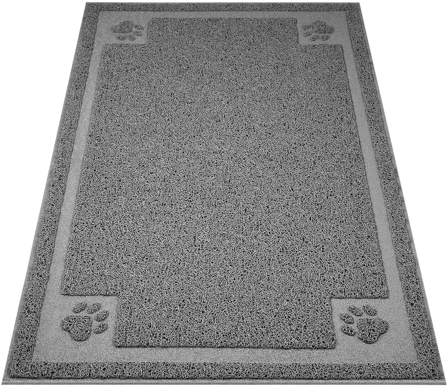Large Cat Litter Mat – Soft & Waterproof Kitty Mat for Litter Box | Non-Slip, Easy to Clean & Gentle on Paws (35.5” x 23.5”)
